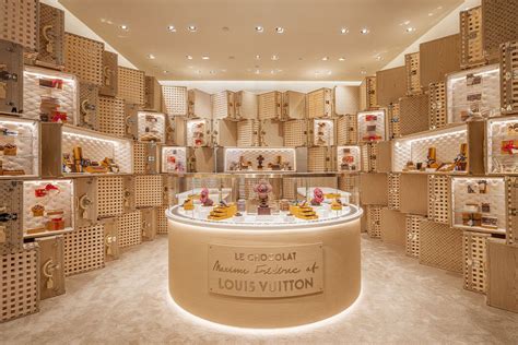 louis vuitton's chocolate store